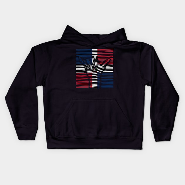 Dominicana Proud Flag, Republica dominicana gift heritage, Dominican girl Boy Friend dominicano Kids Hoodie by JayD World